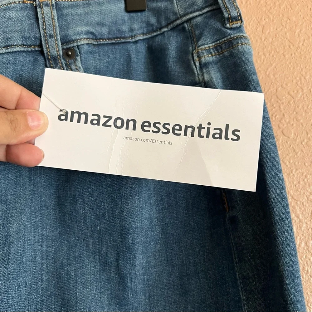 Amazon Essentials Denim Mini Skirt Size 14